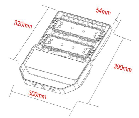 100W সুড়ঙ্গ হালকা